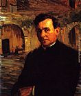 Joseph Kleitsch Father John O'Sullivan painting